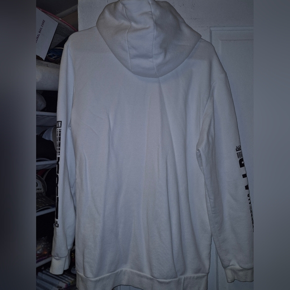 Nwot Calvin Klein LS TRAVELING LOGO FULL ZIP HOODIE - Picture 3 of 4